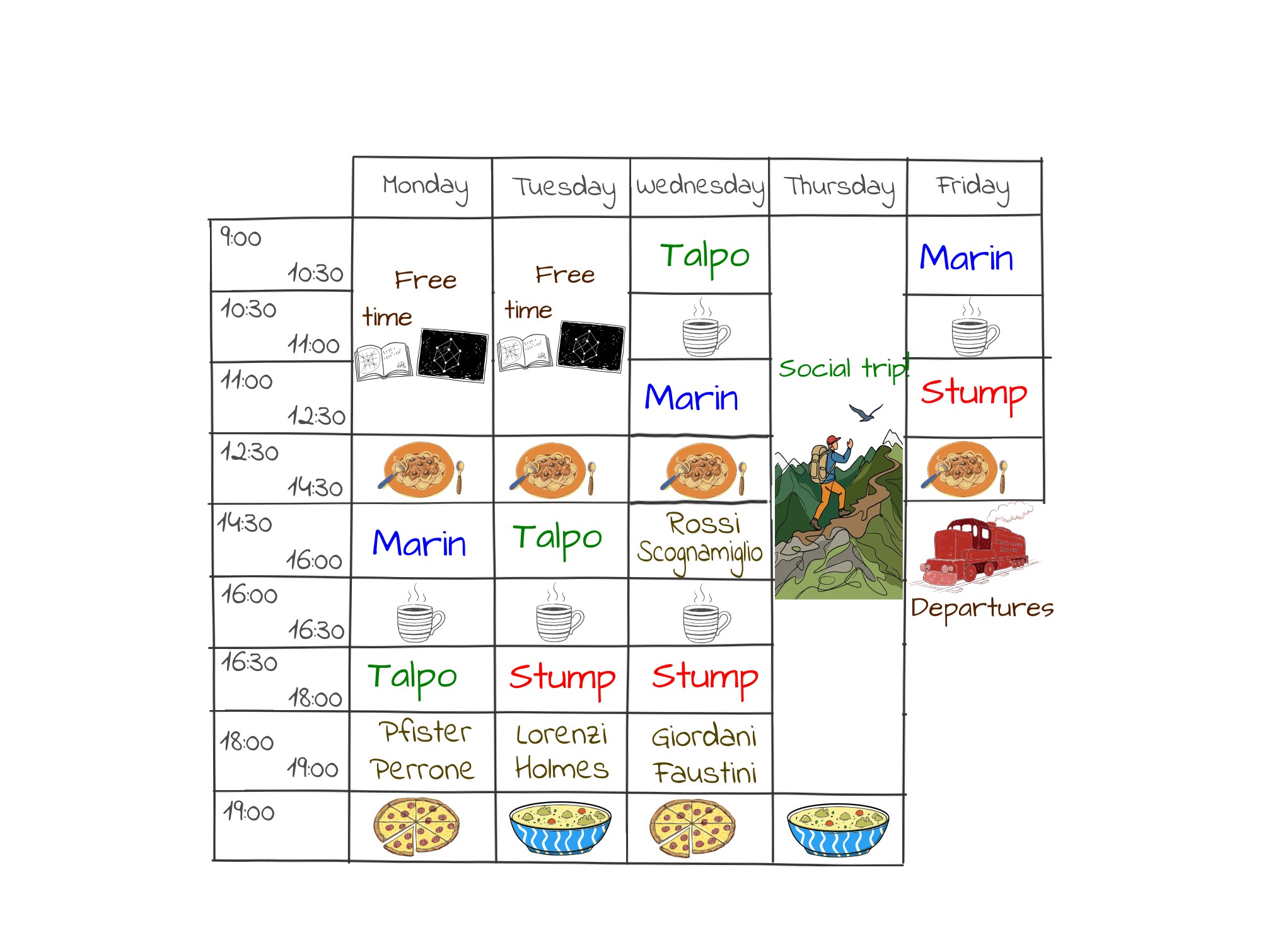 Schedule